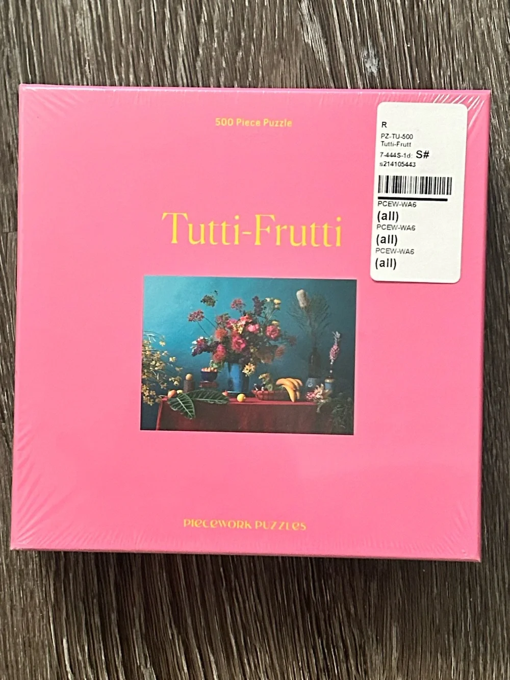 Tutti-Frutti Flower & Fruit 500-Piece Puzzle - Brand New - Picture 4 of 11
